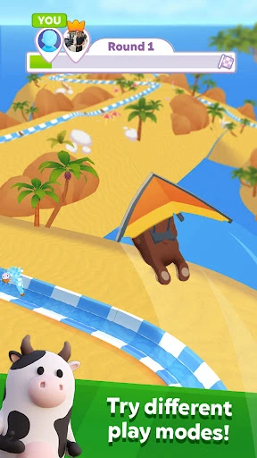 Gameplay-Screenshot 2 von aquapark.io - Action-Spiel